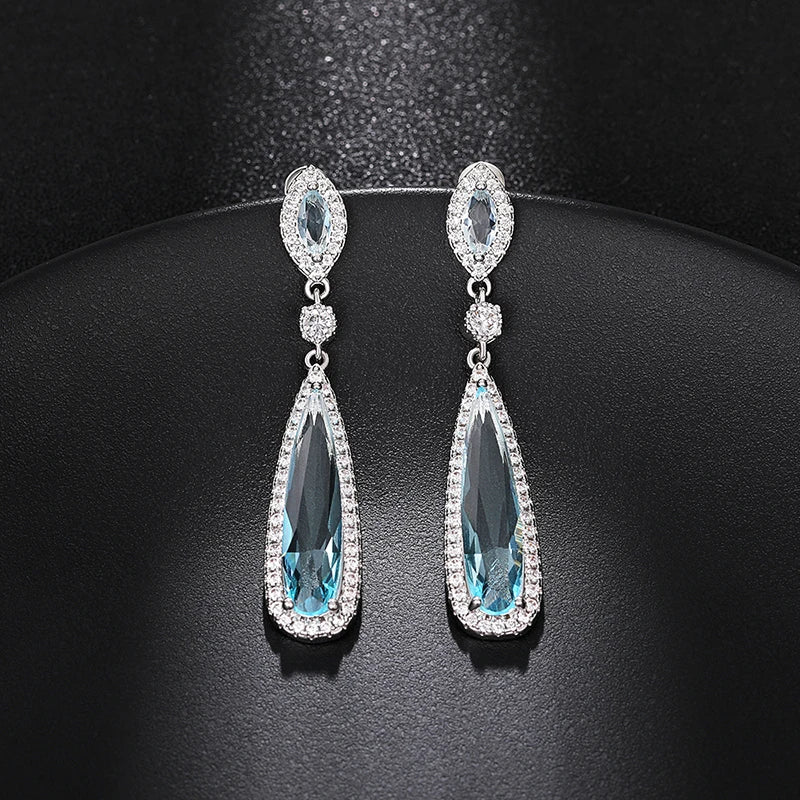 SPHÍNX OCEAN BLU EARRINGS